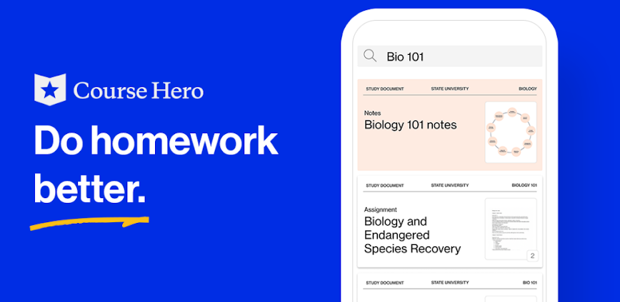 Course Hero: AI Homework Help